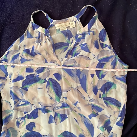 Cynthia Rowley 100% Silk Tank Top - Picture 9 of 10